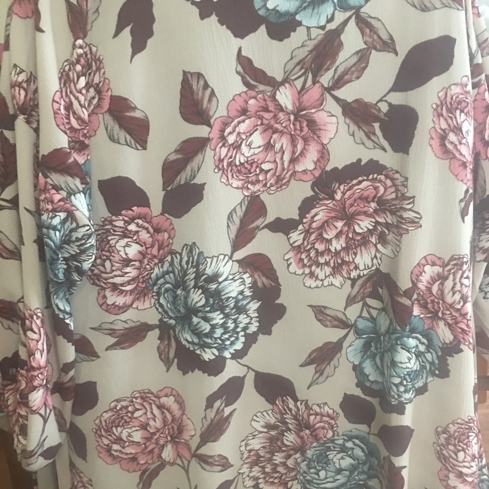 Large floral unicorn Shirley NWT